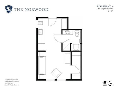 1555 Wealthy Street Southeast Studio-2 Beds Conventional, Conventional, Conventional, Conventional, Conventional, Conventional for Rent - Photo Gallery 5