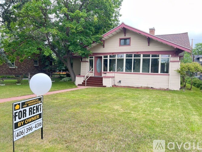 A house is for rent and the owner is available for questions.