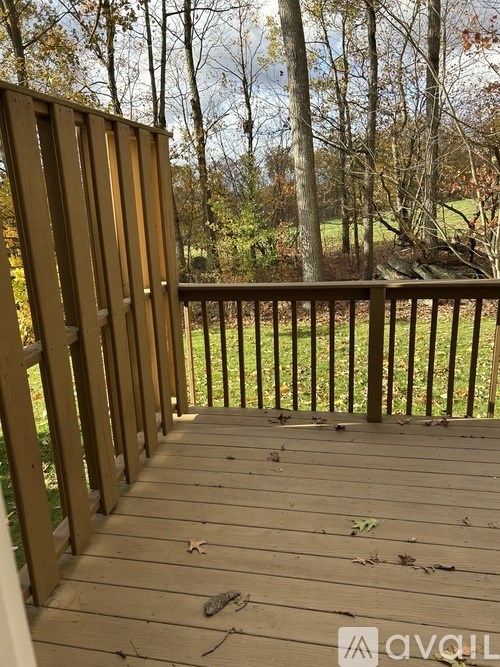 A wooden deck with a starfish on it.
