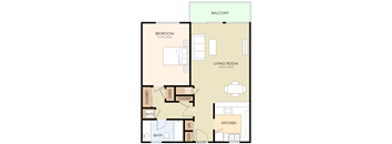 One Bedroom One Bath