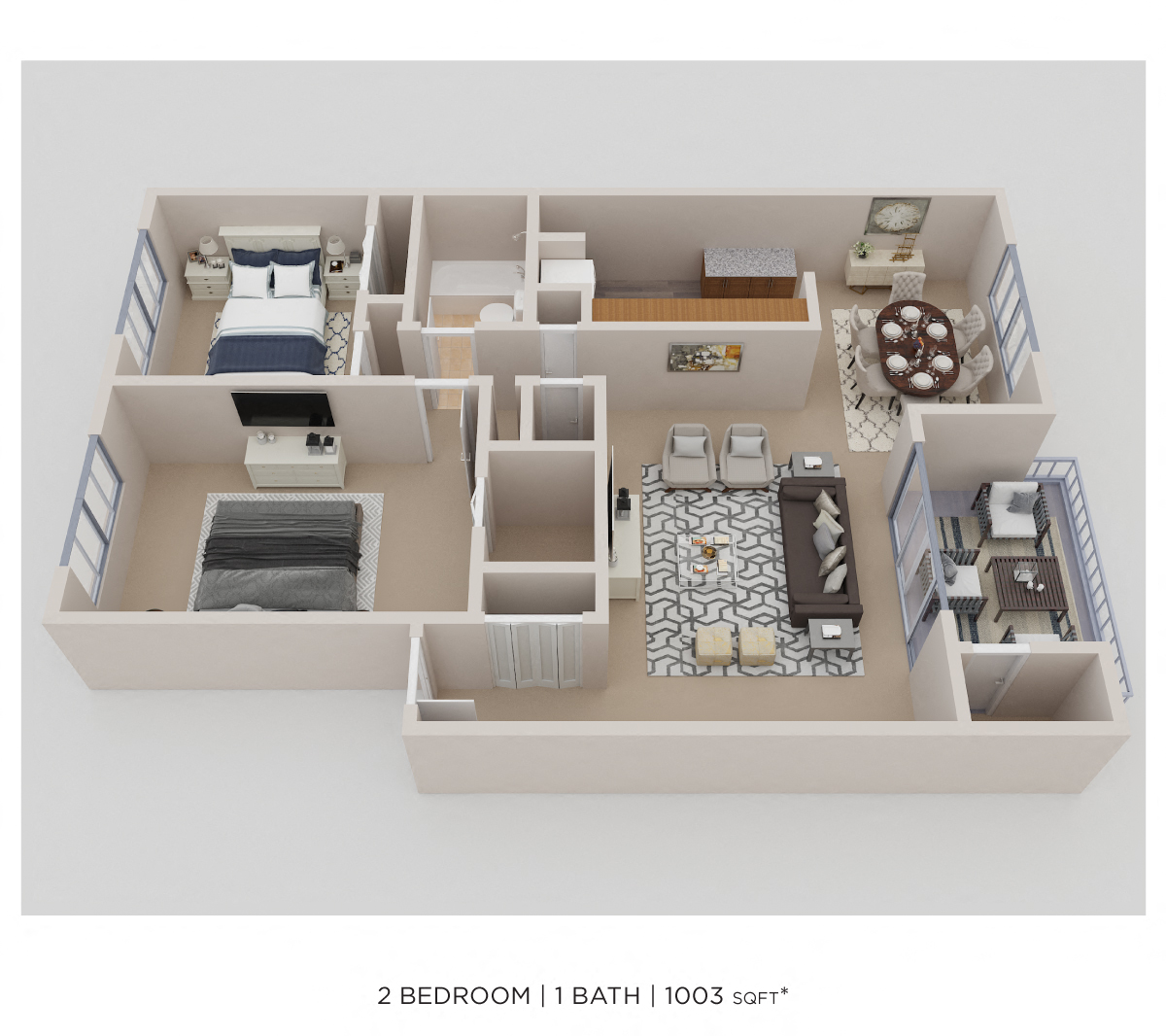 Two Bedroom