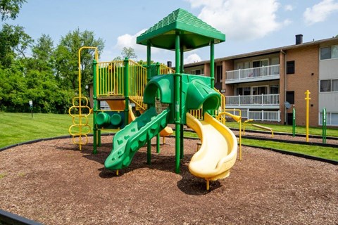 our apartments have a playground for kids to play