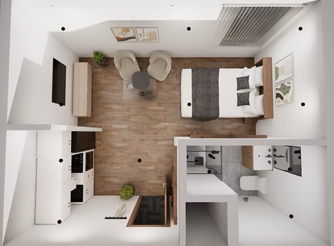 1101 E South River Street (South River Flats) Studio-1 Bed Apartment for Rent - Photo Gallery 13