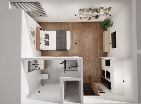 1101 E South River Street (South River Flats) Studio-1 Bed Apartment for Rent - Photo Gallery 14