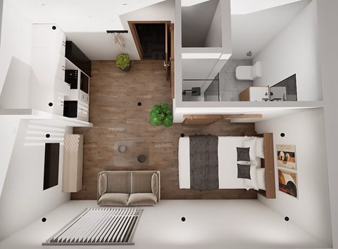 1101 E South River Street (South River Flats) Studio-1 Bed Apartment for Rent - Photo Gallery 8