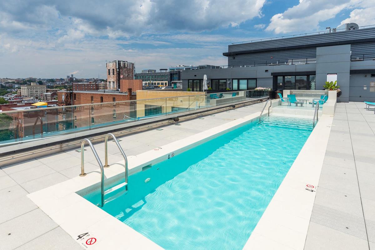 Resort-Style Rooftop Pool