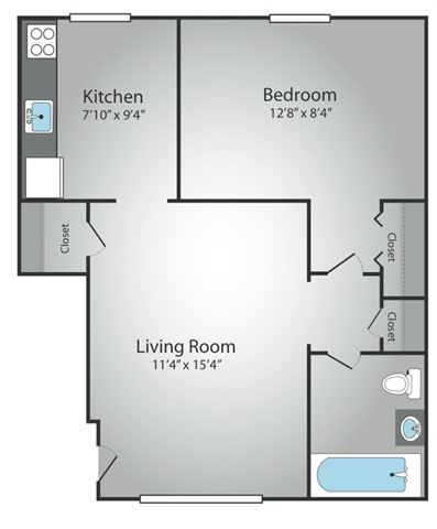 One Bedroom 532