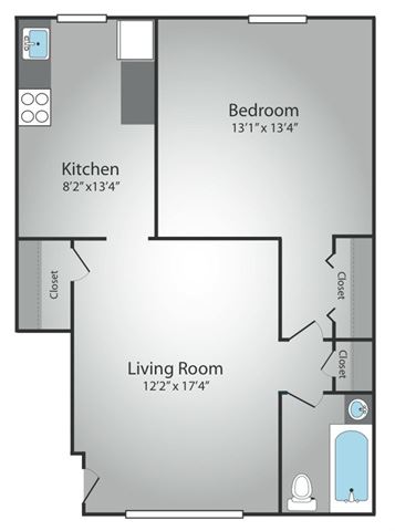 One Bedroom 847