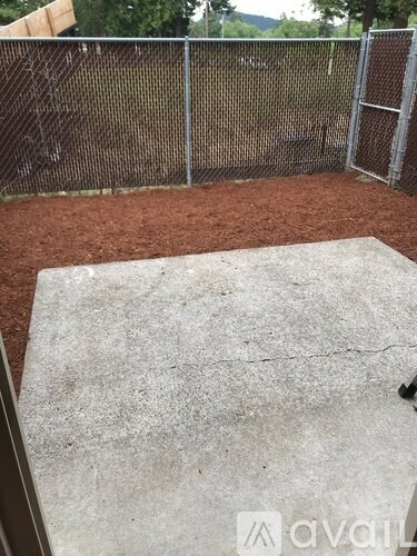 A concrete slab with a hole in the middle.