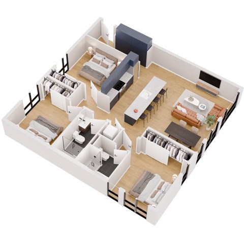 1705 N. American St. Studio-3 Beds Conventional, Conventional, Conventional, Conventional, Conventional, Conventional for Rent - Photo Gallery 44