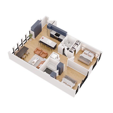 1705 N. American St. Studio-3 Beds Conventional, Conventional, Conventional, Conventional, Conventional, Conventional for Rent - Photo Gallery 43