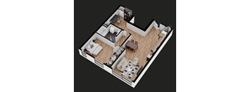 1 Bed + Den