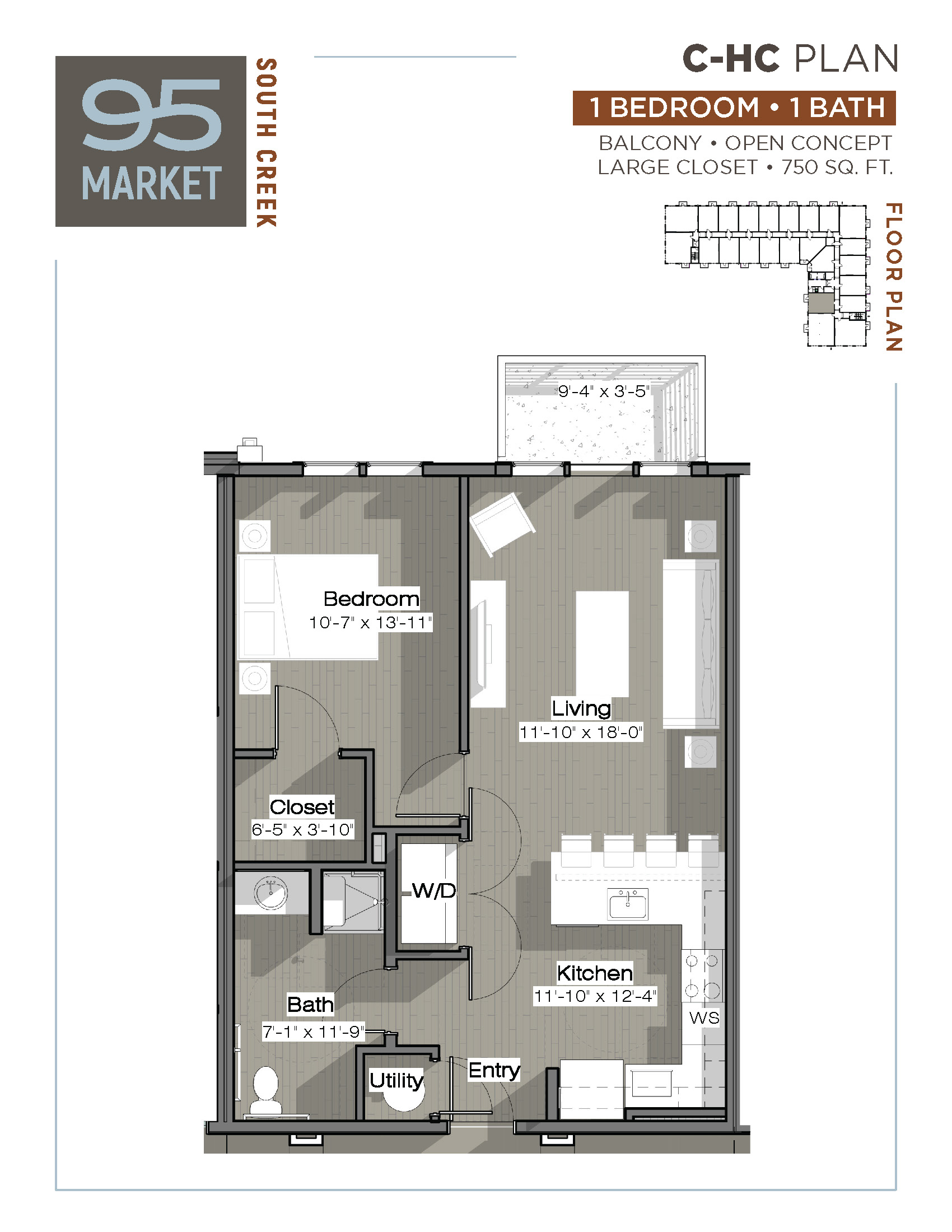 C - HC Plan Floor Plan