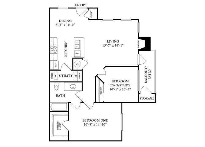 The Mirage Floor Plan 3