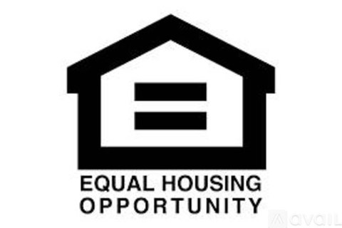A black and white image of a house with the words "Equal Housing Opportunity" written underneath.