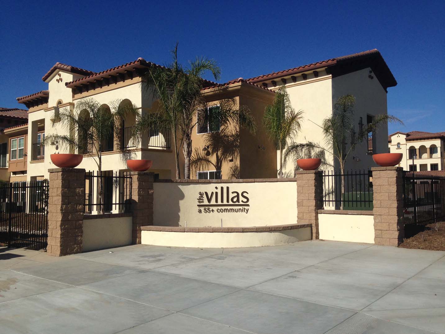 the building in which the villa is located