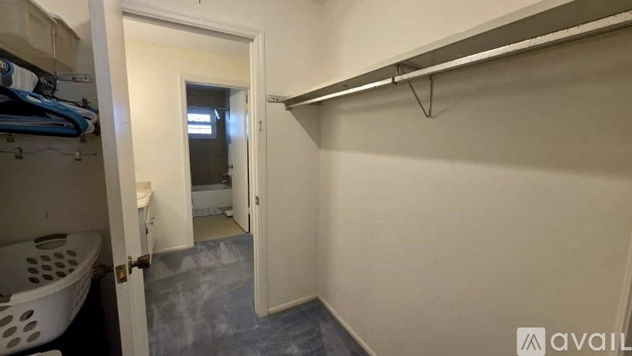 A laundry room with a washer and dryer.