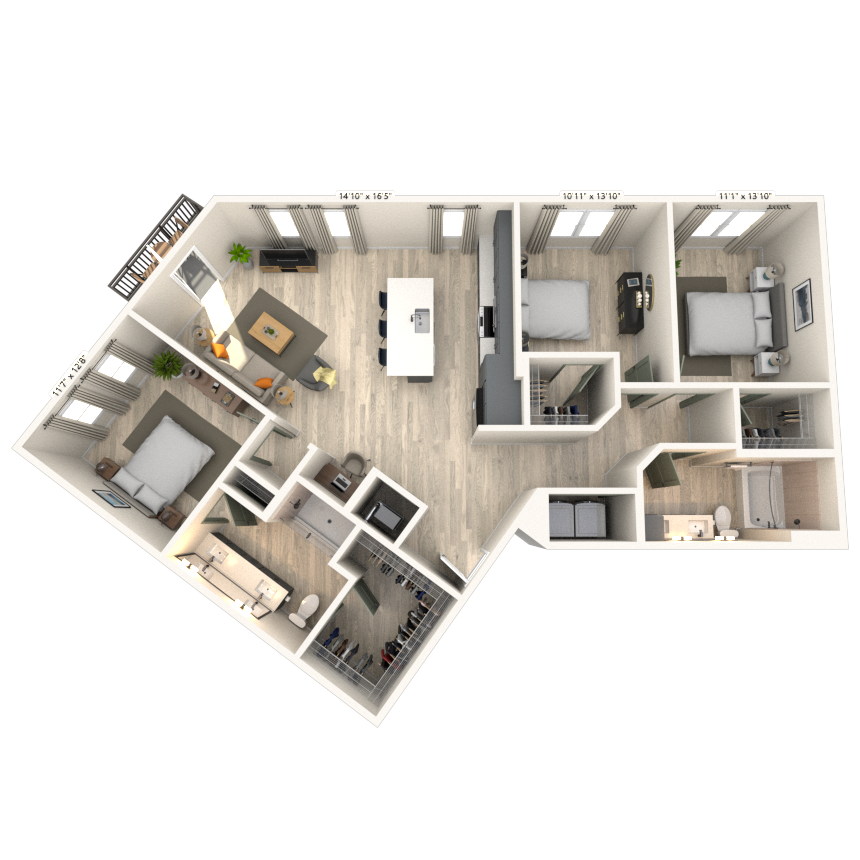 C3 3x2 1396 SF-FP