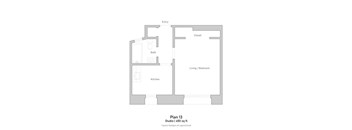 Studio - Plan 13