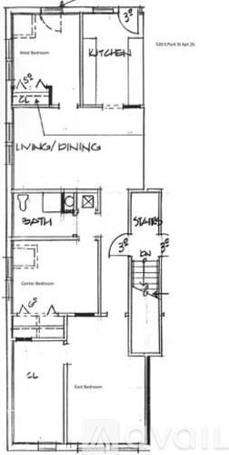 520 South Park Street 3 Beds Apartment for Rent - Photo Gallery 5