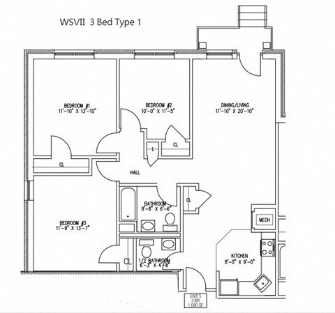 354 Park Avenue 1-3 Beds Apartment, Affordable for Rent - Photo Gallery 17