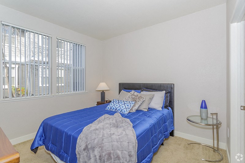 furnished Bedroom | Seville at Mace Ranch in Davis CA