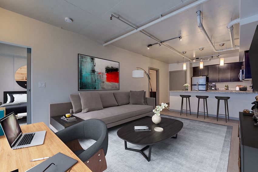 Model Apartment Living Room