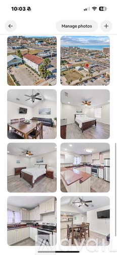 A series of images showing different rooms and views from a property.