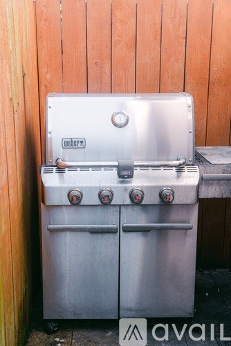 A Weber grill is available for purchase.