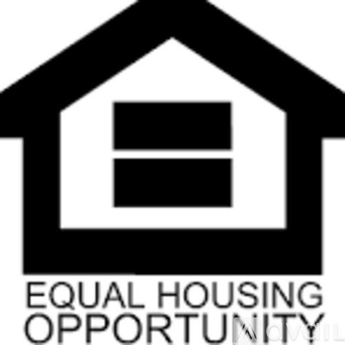 A black and white image of a house with the words "Equal Housing Opportunity" written underneath.