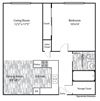 1 Bed 1 Bath Large