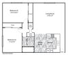 2 Bed 1 Bath Small