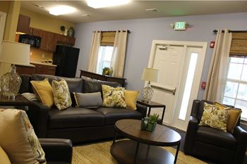 community clubhouse couches 