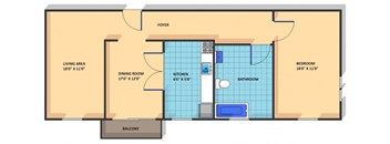 Large One Bedroom