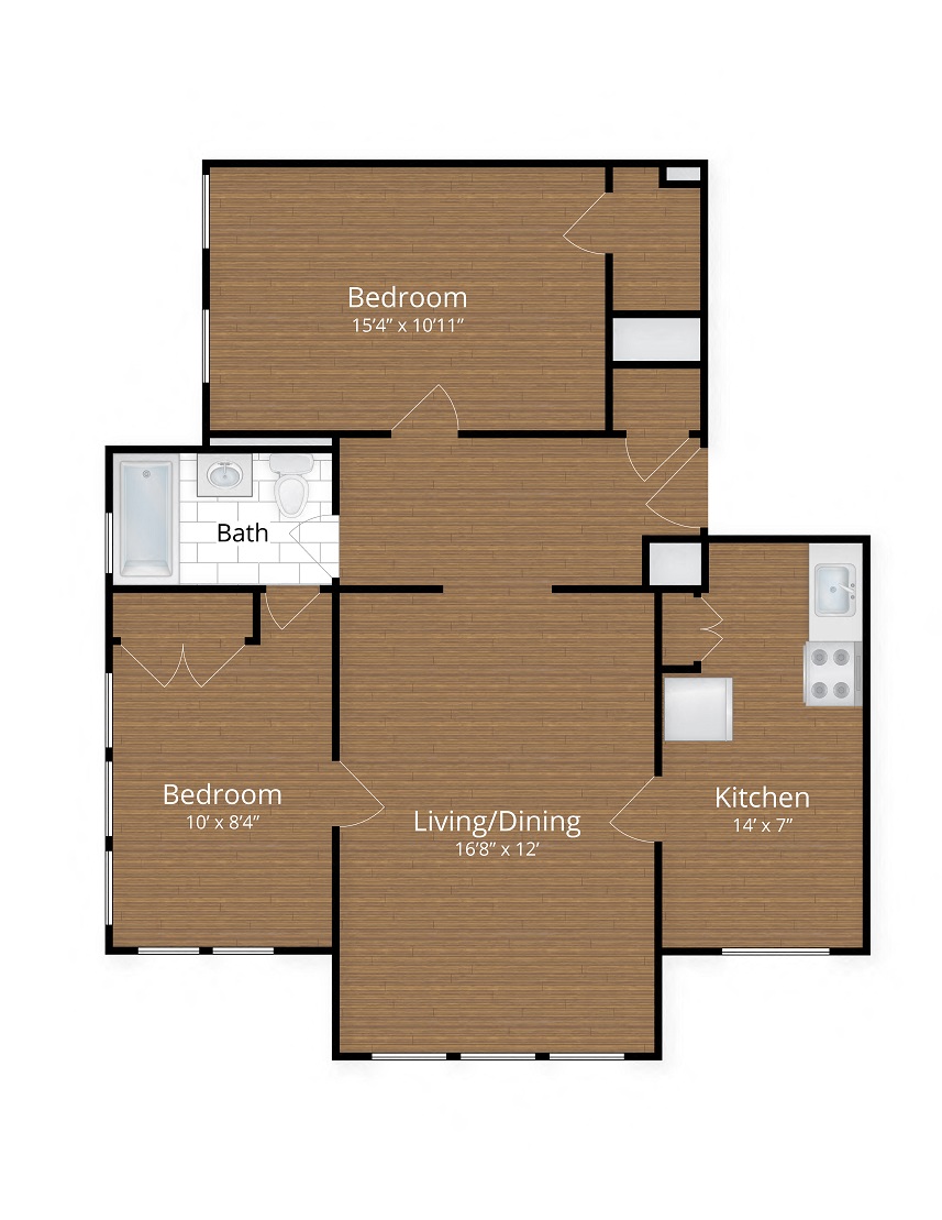 Two Bedroom Apartment located in Petworth