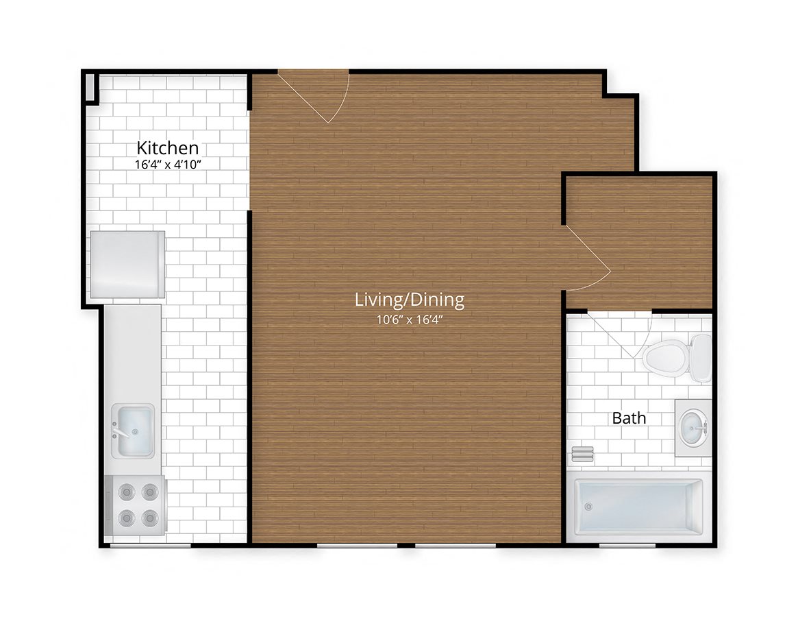 Floor Plans Studio Apartments Adams Morgan 1 Bedroom