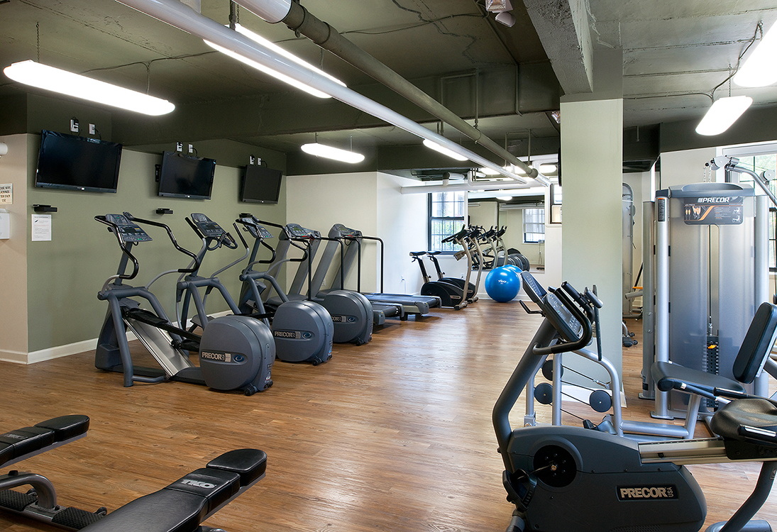Fitness Center With Modern Equipment at Chalfonte, Washington, 20009