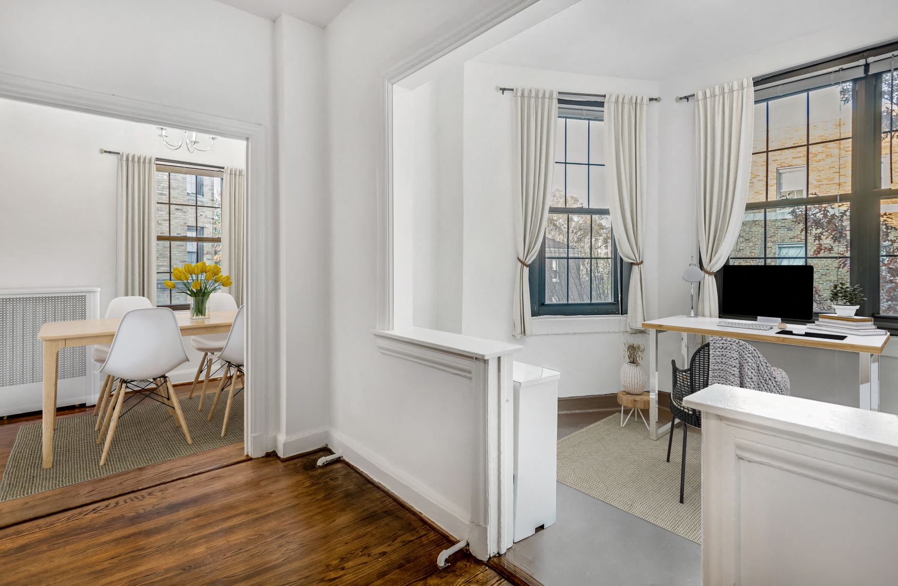 Dining Area And Living Room at Chalfonte, Washington, 20009
