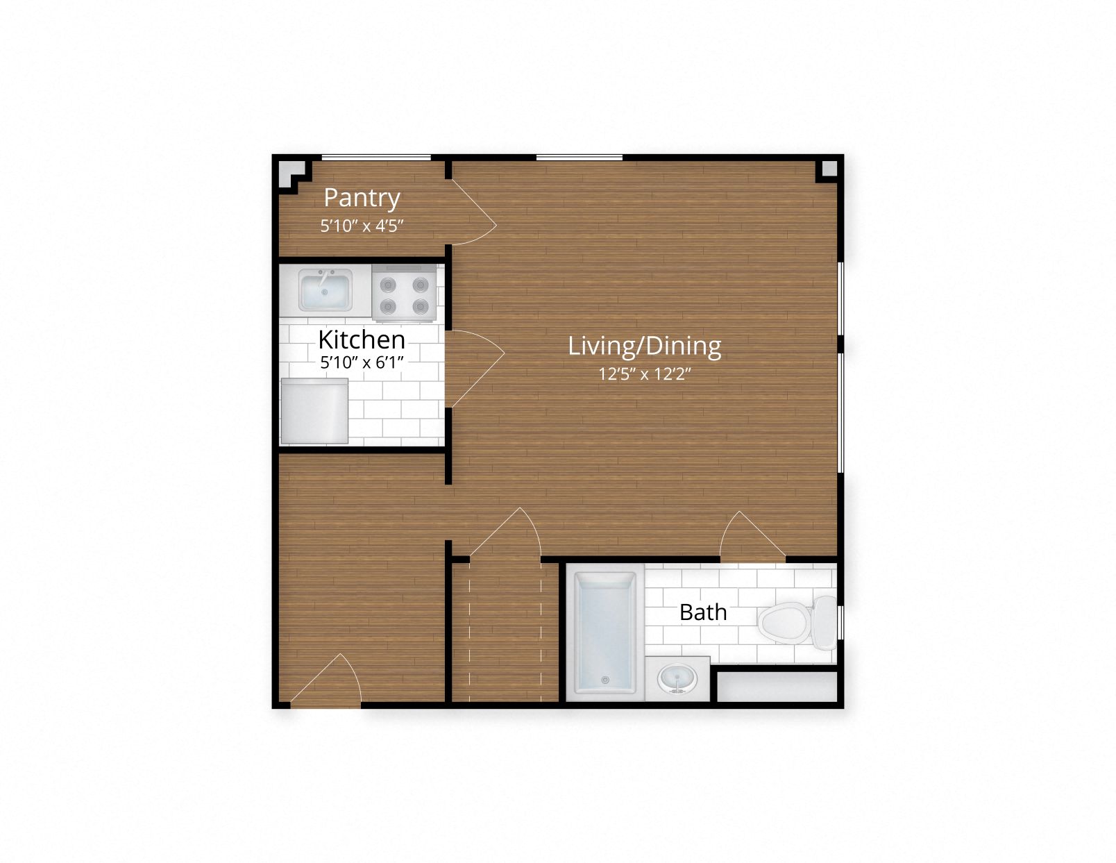 Washington DC Studio Apartment Thomas Circle Logan Circle Studio