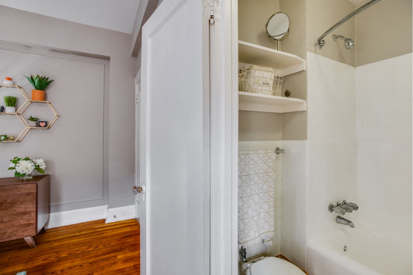 Bathroom With Bathtub at Belvedere, Washington, 20005