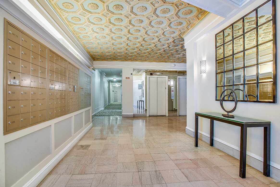 Mail area at Belvedere, Washington, 20005