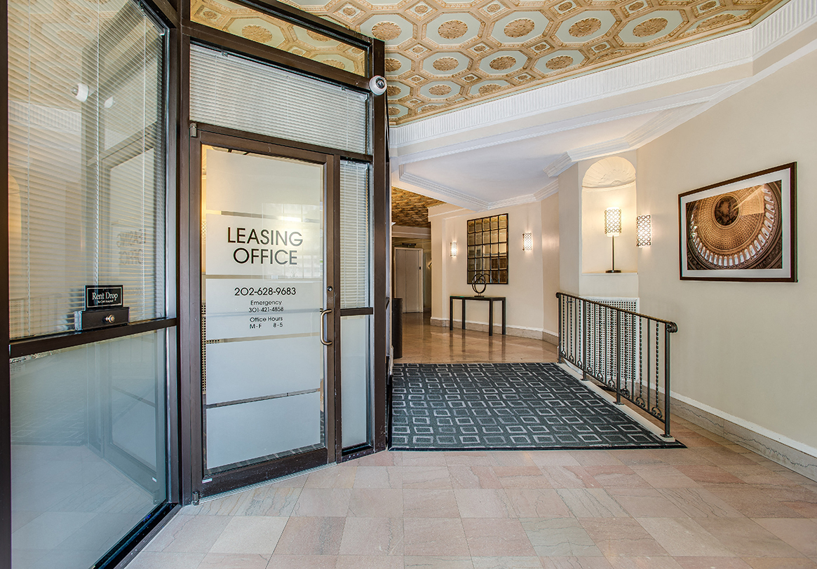 Lobby at Belvedere, Washington