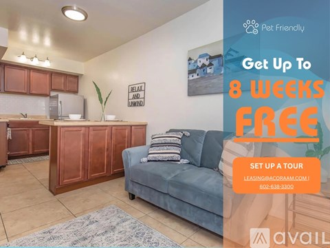 1617 E Apache Blvd Studio Apartment for Rent