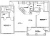 2 bed / 2 bath - B2