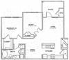 1 bed / 1 bath - B1