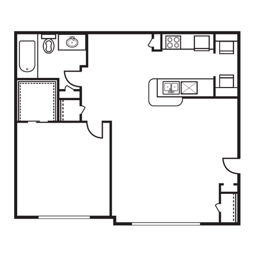 A2 Floor Plan at The Meadows