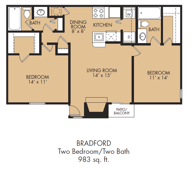 B1 - 2x2 Flat