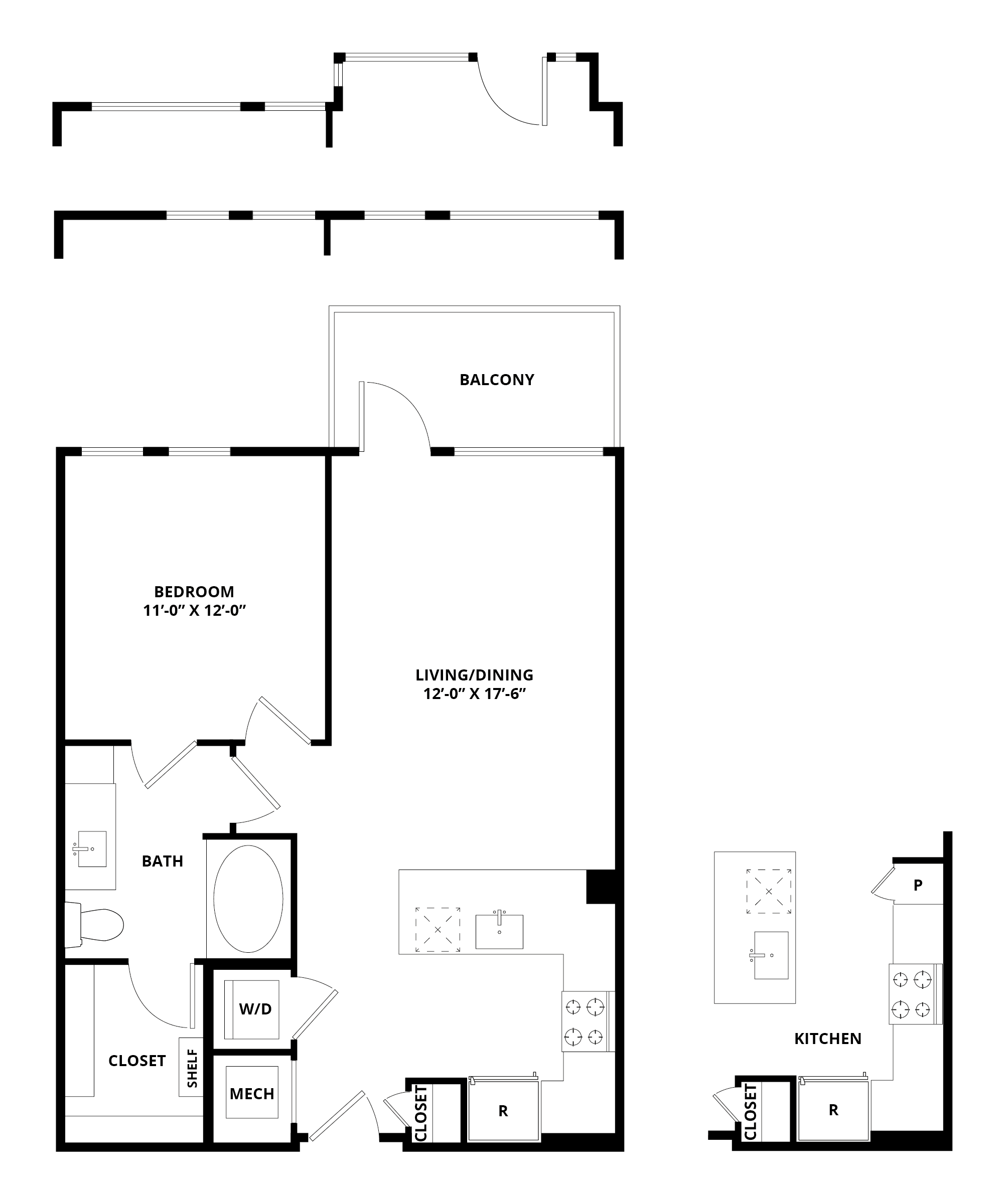 1 Bed/1 Bath-Dupont