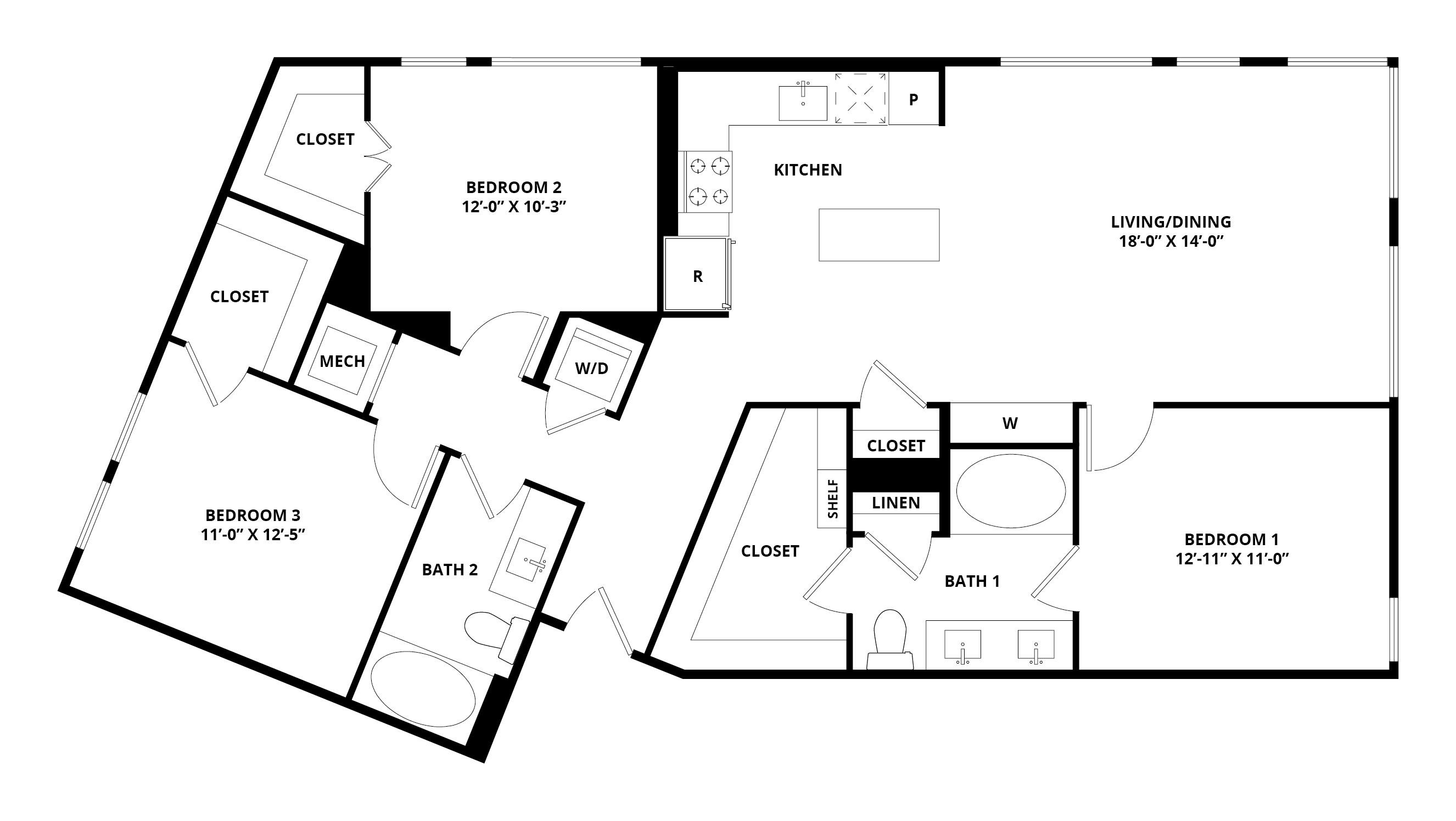 3 Bed/2 Bath-Montgomery