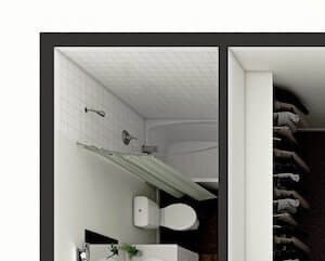 large one bedroom apartment for rent